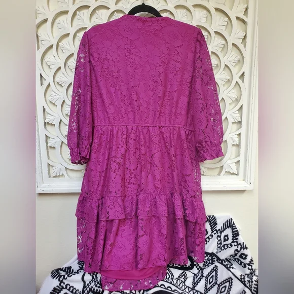 Sold Out Maison Tara NWT Lace Mini Dress - Picture 9 of 15